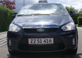 Teknik til køreprøven, ratslør, servostyring, servovæske, ford C-max, motorolie, bremsevæske, kølervæske, sprinklervæske